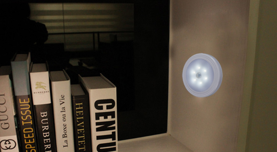Creative LED Closet Light with Motion Sensor Night Lamp