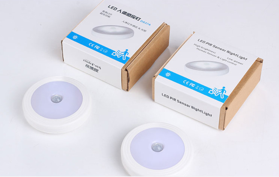 Creative LED Closet Light with Motion Sensor Night Lamp